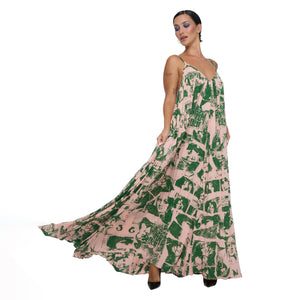 COMIC KAN GESPER MAXI DRESS
