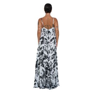 COMIC KAN GESPER MAXI DRESS