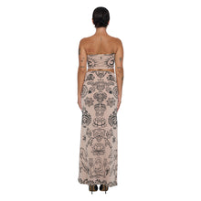 Load image into Gallery viewer, PUSHKA PAINT A LINE SKIRT
