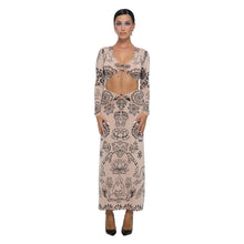 Load image into Gallery viewer, PUSHKA PAINT A LINE SKIRT
