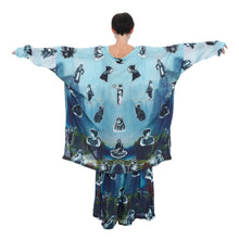 Load image into Gallery viewer, STICKERS SHORT KAFTAN
