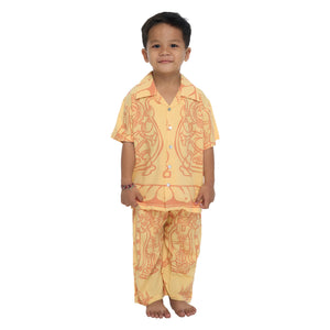 INDIAN BRUSH PAINT KID EASY PANTS