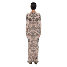 Load image into Gallery viewer, PUSHKA PAINT TEARDROP MAXI DRESS

