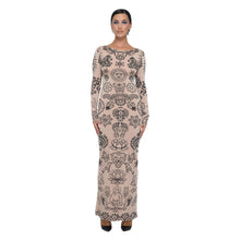 Load image into Gallery viewer, PUSHKA PAINT NECI MAXI DRESS
