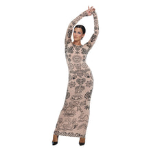 Load image into Gallery viewer, PUSHKA PAINT NECI MAXI DRESS
