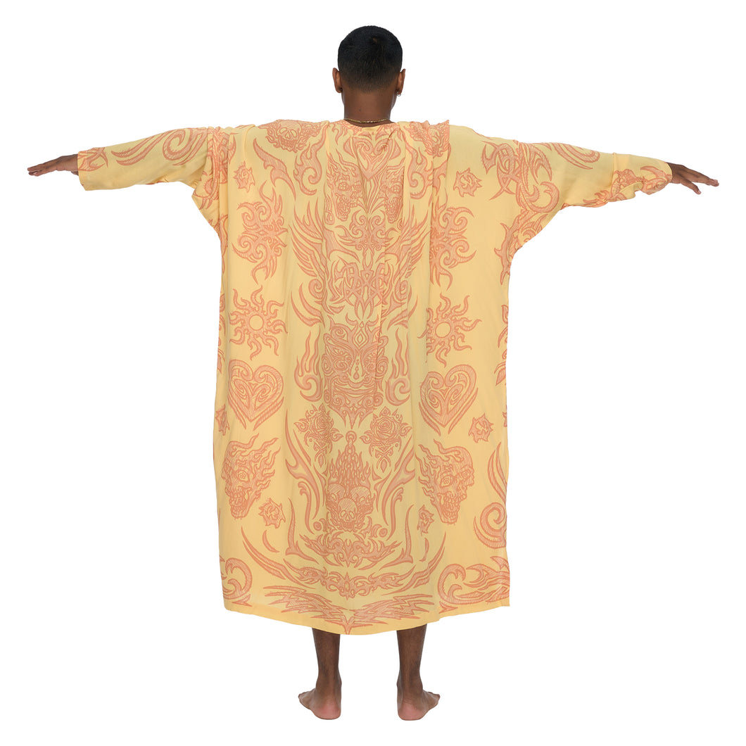 TRIBAL TWO LONG FULL LENGTH KAFTAN