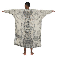 Load image into Gallery viewer, DIVINE RAW LINEN FULL LENGTH KAFTAN
