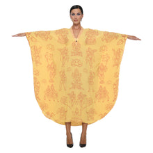 Load image into Gallery viewer, INDIAN PAINT BRUSH NEW DEEP V KAFTAN
