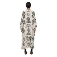 Load image into Gallery viewer, INDIAN PAINT BRUSH NEW AGE KAFTAN
