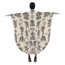 Load image into Gallery viewer, INDIAN PAINT BRUSH NEW DEEP V KAFTAN
