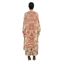 Load image into Gallery viewer, TRIBAL TWO SUNSET KIMONO
