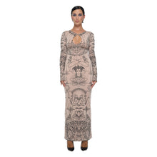 Load image into Gallery viewer, DIVINE BELL SLEEVE MAXI DRESS
