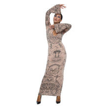 Load image into Gallery viewer, DIVINE BELL SLEEVE MAXI DRESS

