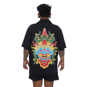 PSYCHEDELIC MASK SHIRT