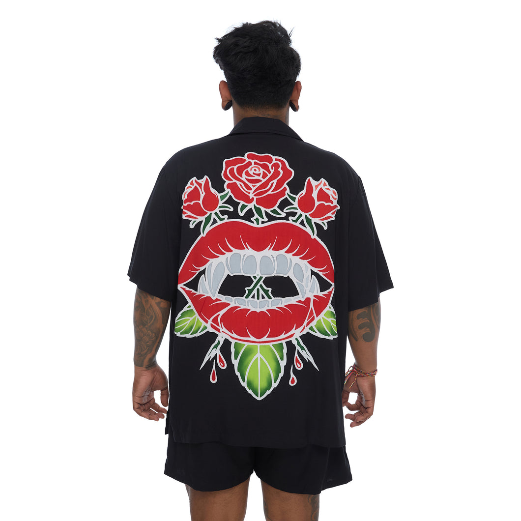 VAMPIRE FLORIST SHIRT