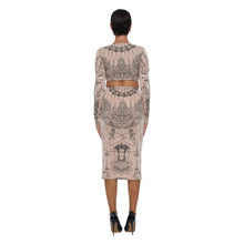 Load image into Gallery viewer, DIVINE RING MIDI SKIRT
