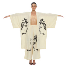 Load image into Gallery viewer, PAINTED LADY SUNSET KIMONO
