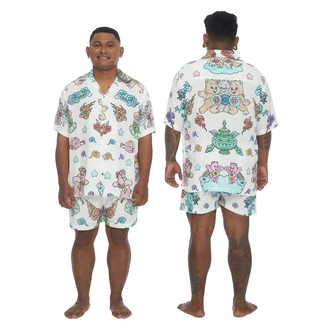 TIBETAN BEARS WATERCOLOUR DIGITAL SHIRT