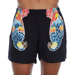 PARROT AND SKULL BOXER