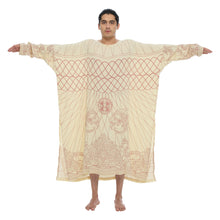 Load image into Gallery viewer, KHMER TATTOO FULL LENGTH KAFTAN
