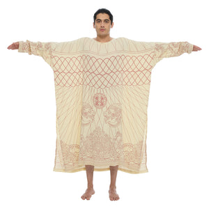 KHMER TATTOO FULL LENGTH KAFTAN