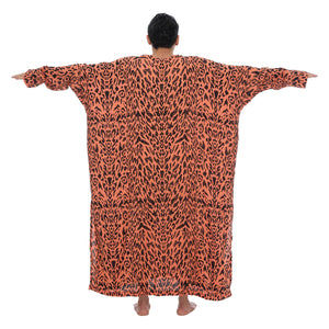 BALLPEN LEOPARD FULL LENGTH KAFTAN