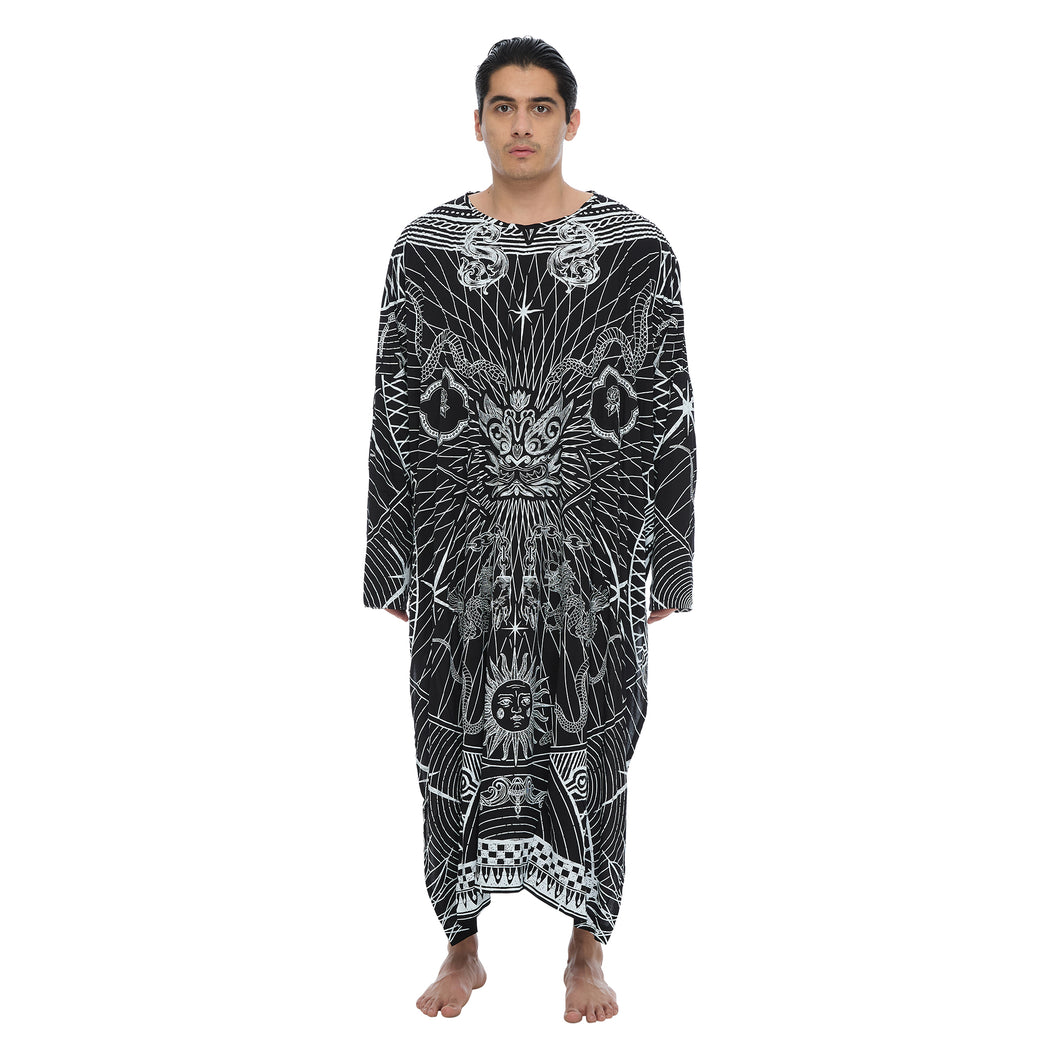 BALLPEN TATTOO FULL LENGTH KAFTAN