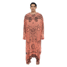 Load image into Gallery viewer, BALLPEN TATTOO FULL LENGTH KAFTAN
