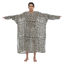 Load image into Gallery viewer, BALLPEN LEOPARD FULL LENGTH KAFTAN
