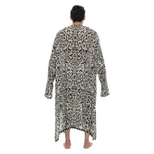 Load image into Gallery viewer, BALLPEN LEOPARD FULL LENGTH KAFTAN
