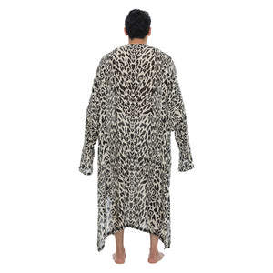 BALLPEN LEOPARD FULL LENGTH KAFTAN