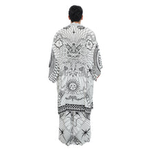 Load image into Gallery viewer, BALLPEN TATTOO SUNSET KIMONO
