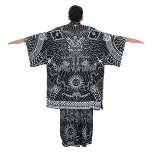 BALLPEN TATTOO SUNSET KIMONO