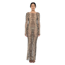 Load image into Gallery viewer, BALLPEN TIGER NECI MAXI DRESS
