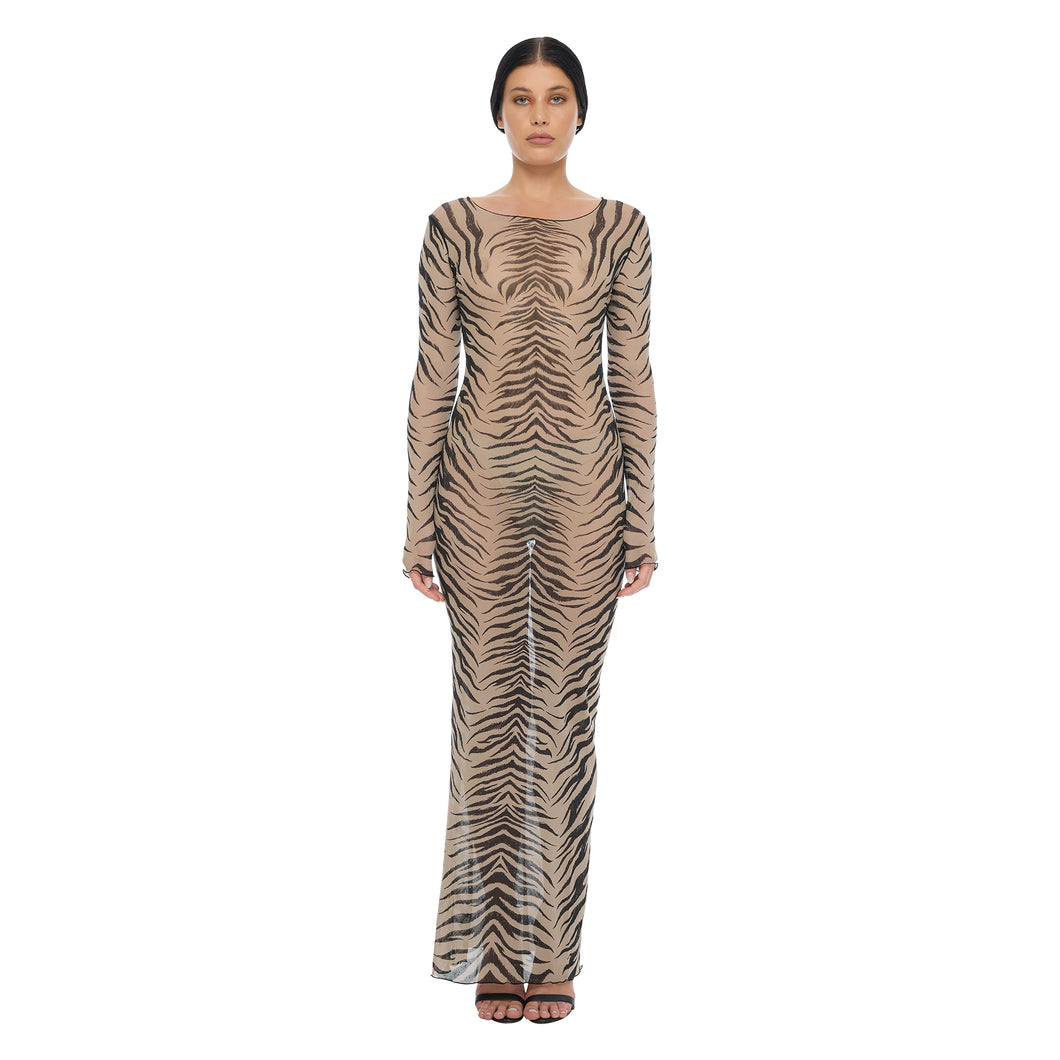 BALLPEN TIGER NECI MAXI DRESS