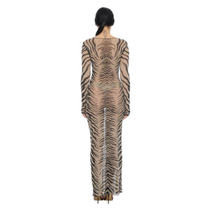 BALLPEN TIGER NECI MAXI DRESS