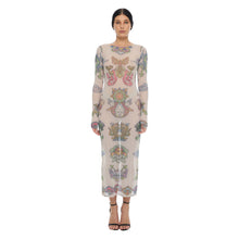 Load image into Gallery viewer, TIBETAN CRAYON NECI MAXI DRESS
