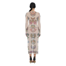 Load image into Gallery viewer, TIBETAN CRAYON NECI MAXI DRESS
