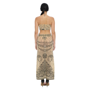 KHMER ROLL MAXI SKIRT