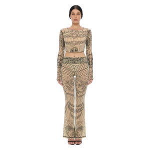 KHMER WIDE LEG PANTS