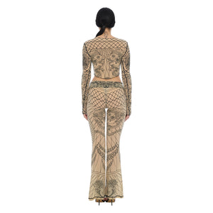 KHMER WIDE LEG PANTS