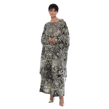 Load image into Gallery viewer, INDIAN COMIC  RAW LINEN SHORT KAFTAN
