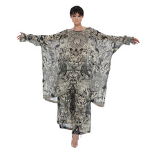 Load image into Gallery viewer, INDIAN COMIC  RAW LINEN SHORT KAFTAN
