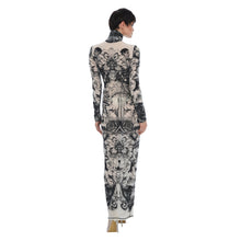 Load image into Gallery viewer, LADIES ROLL NECK MAXI DRESS
