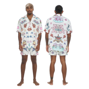 TIBETAN BEARS CRAYON DIGITAL SHIRT