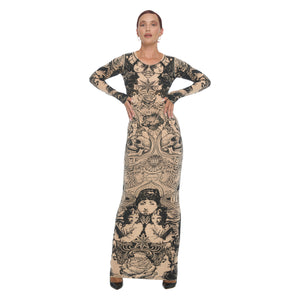CURRENCY CHAOS NECI DRESS
