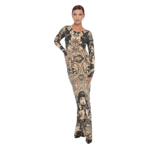CURRENCY CHAOS NECI DRESS