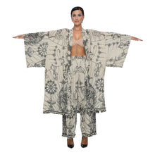 Load image into Gallery viewer, DIVINE RAW LINEN EASY PANTS
