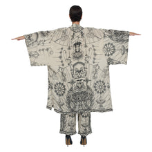 Load image into Gallery viewer, DIVINE RAW LINEN EASY PANTS
