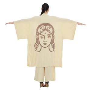 HINDI LADY SUNSET KIMONO